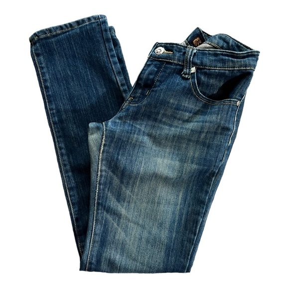 Sky Jeans straight leg embellished jeans size 7 - Picture 3 of 9